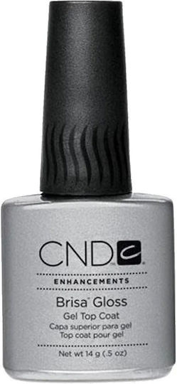 CND Brisa Gloss Gel Top Coat για Gel 14ml