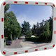 vidaXL Traffic Mirror 60cm Made of Plastic in White Colour