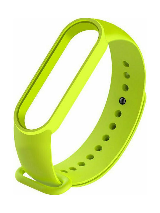 Strap Silicone with Pin Green (Mi Smart Band 5/Mi Smart Band 6) 001071601H