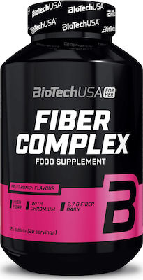Biotech USA Fiber Complex mit Geschmack Fruchtsaft 120 Mützen