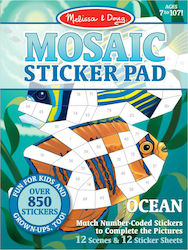 Melissa & Doug Албум със стикери Mosaic за Деца 7++ Години