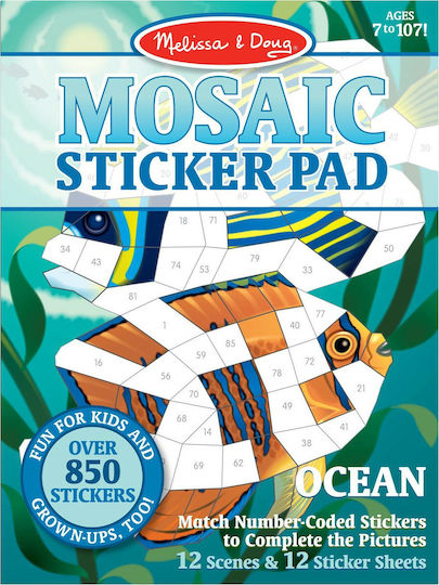 Melissa & Doug Sticker Album Mosaic for Children 7+ Years