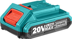 Total Батерия за Инструмент Литиеви 20V с капацитет 2Ах