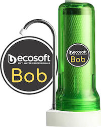 Ecosoft Bob Dispozitiv de filtrare a apei Blat Singular cu robinet cu filtru de înlocuire Pur LRC 2510-02 2μm