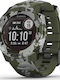 Garmin Instinct Solar 45mm Αδιάβροχο Smartwatch με Παλμογράφο (Lichen Camo)