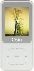 Osio SRM-8380 MP3 Player (8GB) με Οθόνη TFT 1.8" Λευκό