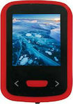 Osio SRM-9280B MP3 Player (8GB) με Οθόνη TFT 1.8" Κόκκινο
