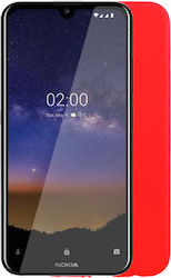 Volte-Tel Back Cover Κόκκινη (Nokia 2.2)