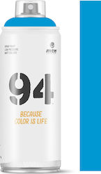 Montana Colors Spray Paint 94 with Matt Effect Freedom Blue RV-151 400ml