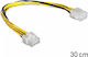 DeLock EPS cu 8 pini - EPS cu 8 pini Cablu 0.3m Multicolor (83342)