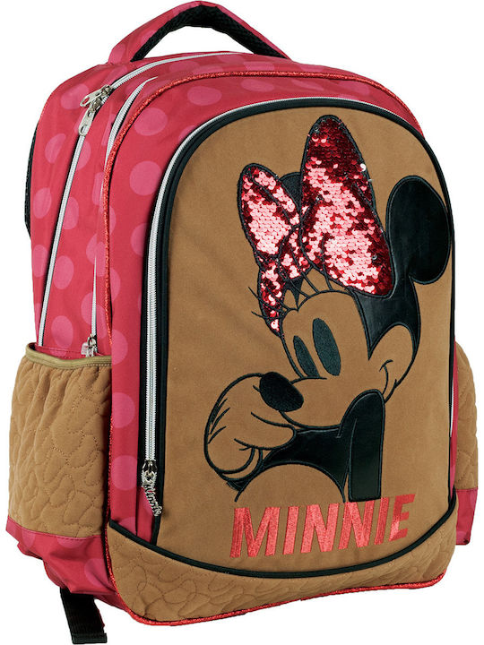 Gim Minnie Schulranzen Rucksack Grundschule, Grundschule in Rosa Farbe 27Es