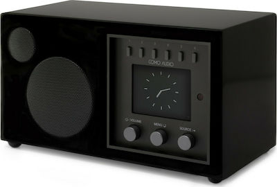 Como Audio Solo Retro Tabletop Radio Electric / Battery DAB+ with Bluetooth and USB Black