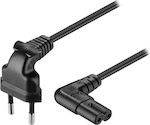 Goobay Euro - IEC C7 Kabel 1.5m Schwarz (97348)