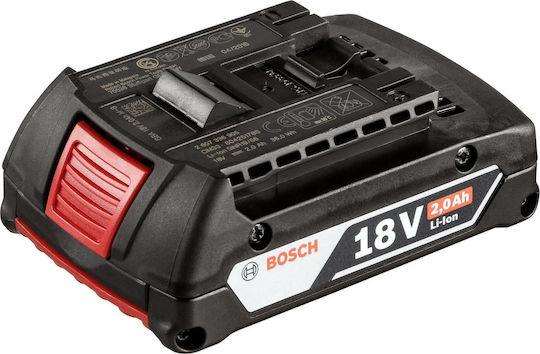 Bosch Μπαταρία Εργαλείου Λιθίου 18V με Χωρητικότητα 2Ah GBA