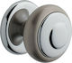 Zogometal Knob Front Door 85 85 Nickel / Chrome