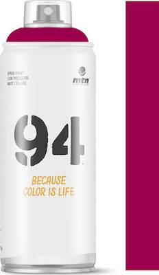 Montana Colors Spray Paint 94 with Matt Effect Açai Red RV-166 400ml