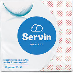Servin Quality 100 Servietten Rote