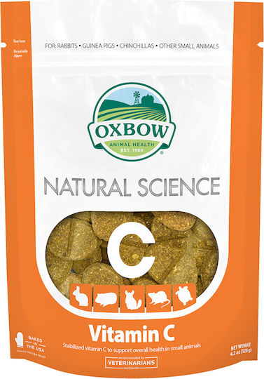 Oxbow Vitamin C Treat with Vitamin C for Guinea Pig, Rabbit, Squirrel and Hamster 120gr OX350710