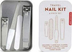 Kikkerland Manicure / Pedicure Set Travel Nail Kit CD142