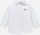 Mayoral Kids One Color Shirt White