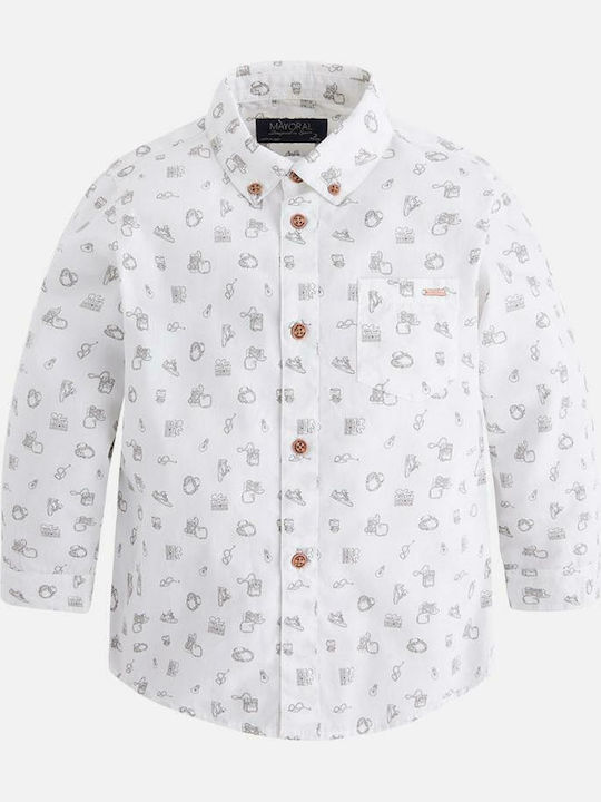 Mayoral Kids Shirt White