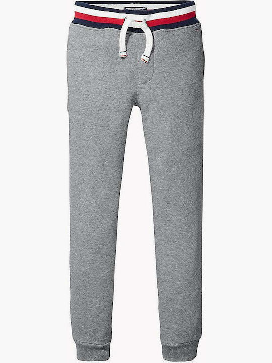 Tommy Hilfiger Παιδικό Παντελόνι Φόρμας Γκρι