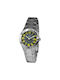 Justina Watch with Silver Metal Bracelet JPN14