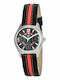 Justina Damen Uhr Chronograph mit Lederarmband