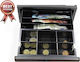 TE Tameiaki Express 501 Cash Drawer with 6 Coin Slots and 5 Slots for Bills 20.5x30x10cm