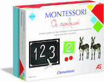 AS Οι Αριθμοί Montessori Joc Educațional Cunoștințe pentru 4-6 Ani