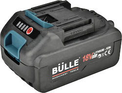 Bulle Tool Battery Lithium 18V with Capacity 4Ah
