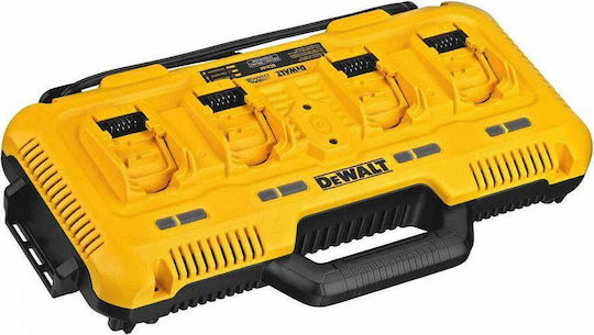Dewalt Φορτιστής Μπαταριών Εργαλείου 18V Λιθίου 4 Θέσεων