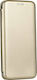 Forcell Buchen Sie Synthetisches Leder Gold (Huawei P40 Pro)
