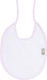 Figlio Bino Bib Fabric with Lace Band Pink