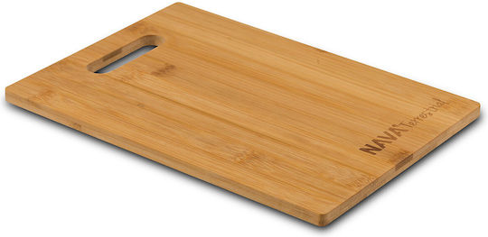 Nava Rectangular Wooden Chopping Board Beige 28x20cm