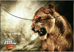 Back Me Up Φάκελος με Κουμπί Καφέ No Fear - Desert Lion Back Me Up Φάκελος με Κουμπί Καφέ No Fear - Desert Lion