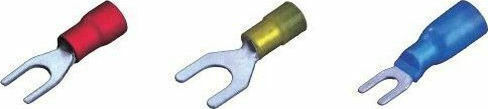 Eval Terminale electrice Terminalul Spade cu izolație 4.3mm Albastru (04364-4BL)