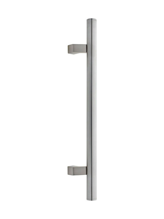 Zogometal Handle Front Door 358 358 400mm Nickel / Inox