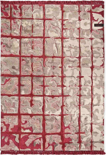Saint Clair Harlow Handmade Rectangular Rug Red