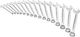 Facom German Polygon Set with Size from 6mm to 24mm 18pcs