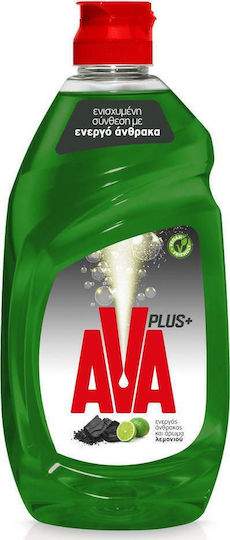 AVA Plus Ενεργό Άνθρακα & Λεμόνι 430ml