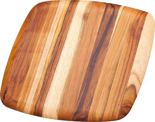 TeakHaus Elegant Плот за рязане Дърво Кафяв 40.6x40.6см 1бр