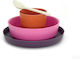 Ekobo Feeding Set Ume made of Bamboo Multicolour 4pcs for 3+ months