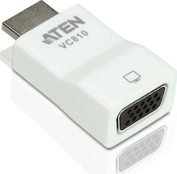 Aten Konverter HDMI männlich zu VGA weiblich Weiß (VC810)