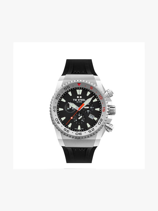 TW Steel Ace Diver Ανδρικό Ρολόι 44mm Χρονογράφ...