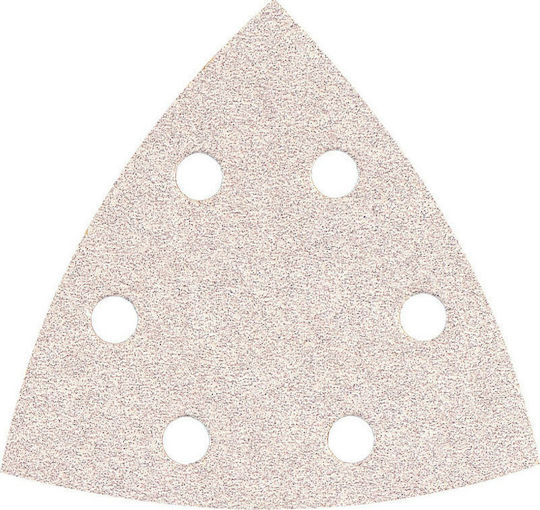 Smirdex 510 White Line Delta Sanding Sheet K40 with 6 Holes 95x95mm