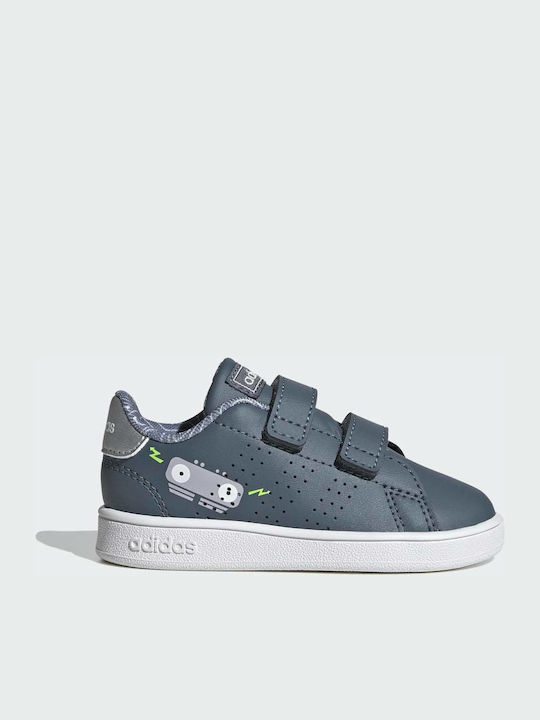Adidas Παιδικά Sneakers Advantage με Σκρατς Legacy Blue / Legacy Blue / Glory Grey
