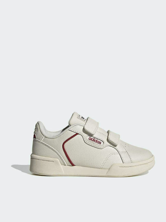 Adidas Παιδικά Sneakers Roguera με Σκρατς Raw White / Raw White / Active Maroon