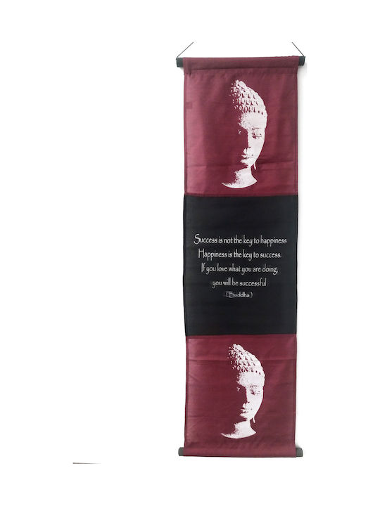 Alphab2b Hanging Wall Decor Handmade Red Fabric...