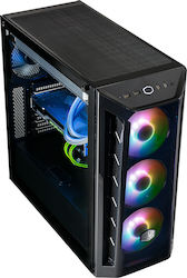 CoolerMaster MasterBox MB520 ARGB Gaming Midi-Turm Computergehäuse Schwarz